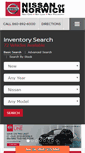 Mobile Screenshot of nissanofnorwich.com
